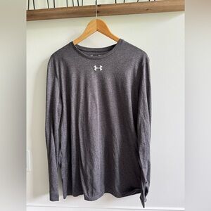 Under Armour Gray Long Sleeve Performance Tee